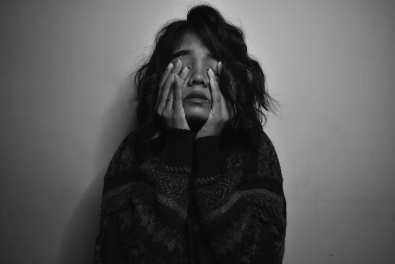 stressed out woman